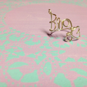Big Sorority Rings, Sorority Gift Rings, Gift from Little, Gift for Big, Silver Big Little Ring, Gold Big Little Ring