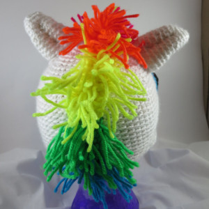 Rainbow Unicorn Hat
