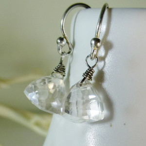 Silver mystic topaz earrings, sterling silver dangle earrings, topaz earrings,dangle earrings,gemstone earrings,cute earrings,bridal jewelry