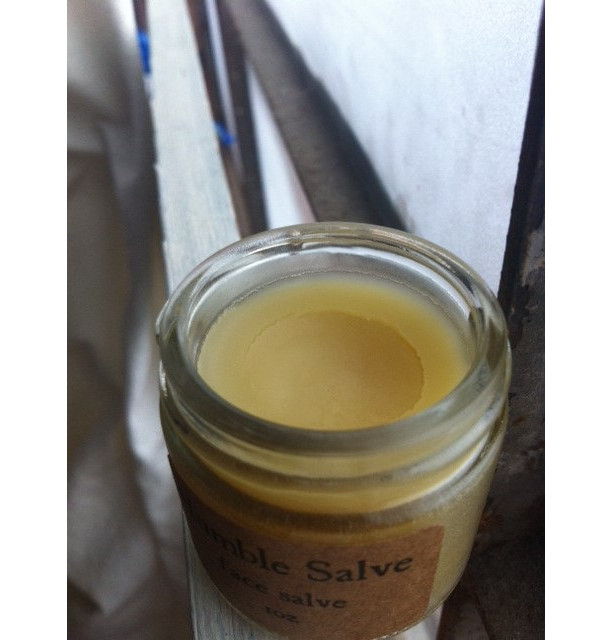 Argan-Safflower Oil Face Salve - Unscented and Unrefined