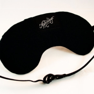 Black Pug Sleep Mask