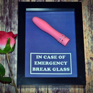 Mini Vibrator Dildo - Emergency Box for Girls or Women - Bachelorette Party Gift, Bridal Shower Gift for Her, Gift for Girlfriend, Valentine