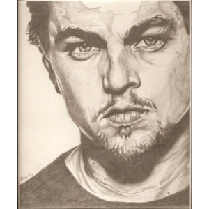 Leonardo DiCaprio original drawing