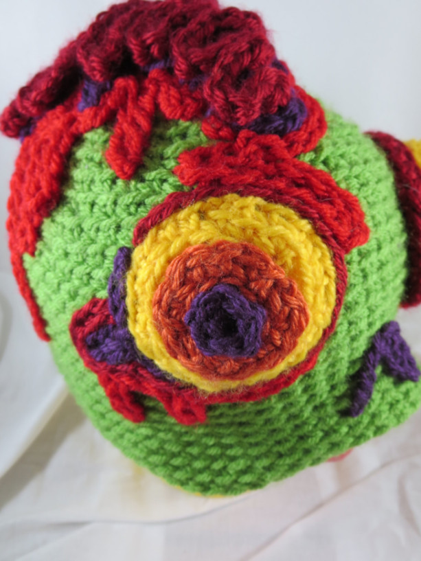 Custom Crocheted Zombie Hat!