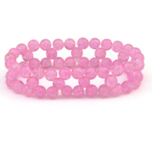 Hot Pink Stretch Bracelet