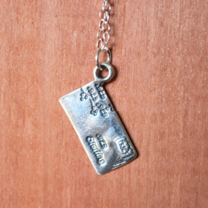 Sterling Silver Love Letter Charm Necklace