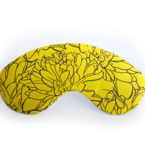 Yellow Marigold Sleep Mask
