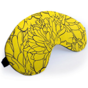 Yellow Marigold Sleep Mask
