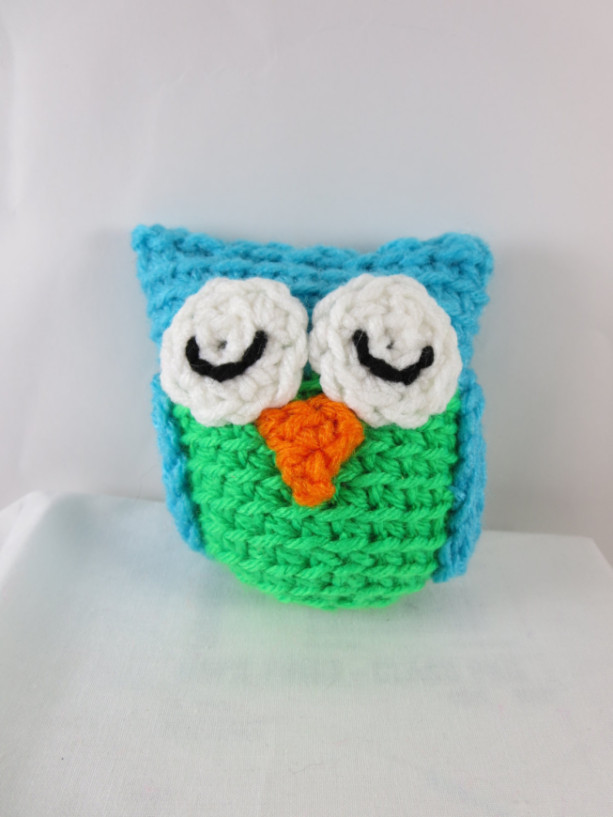 Mini Crochet Owl Plush