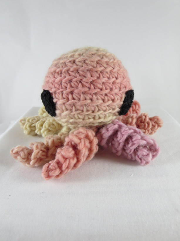 Mini Crochet Octopus Plush