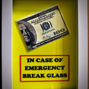 Graduation Party Gift - In Case of Emergency Break Glass - Perfect Gift for the Graduate, Gift for Graduation Party, Gift for Boy or Girl