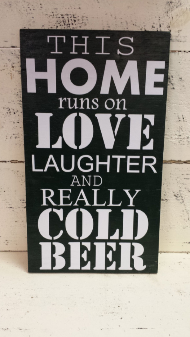 Wood Sign - Funny Signs - Home sign - Sign - Outdoor Sign - Beer | aftcra