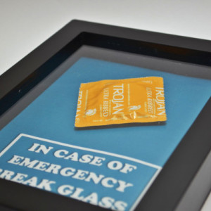 In Case of Emergency Break Glass - Condom Gift - Sex Lover Gift, Gift for Him, Gag Gift, Gift for Husband, Men, Gift for Boyfriend Valentine