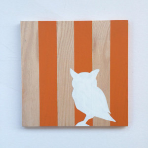 Woodland Owl Nursery Art - Woodland Nursery Art - Owl Decor - Owl Wall Art - 12"x 12" - Wood Wall Art