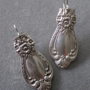 Silverware Earrings