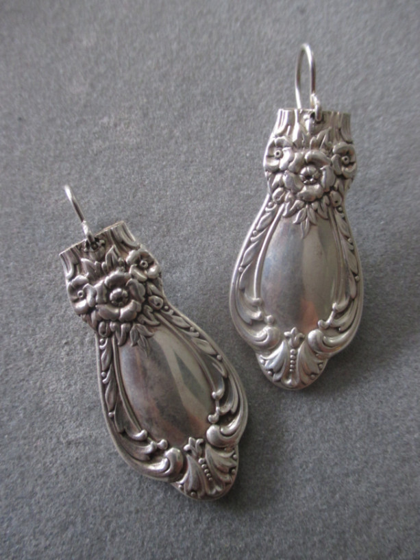 Silverware Earrings | aftcra