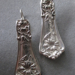 Silverware Earrings