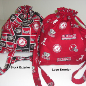 Alabama Crimson Tide Football Drawstring Backpack