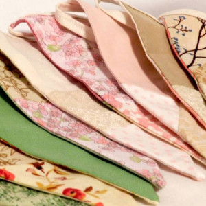 Shabby Country Scrappy Patchwork Wedding Bunting