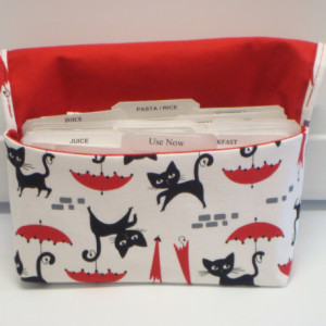 Coupon Organizer Cash Budget Organizer Holder- Attaches to your Shopping Cart - Le Chat Cat