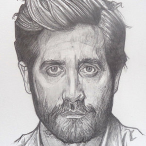 Jake Gyllenhaal original drawing