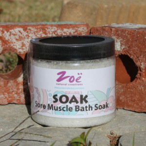 Sore Muscle Salt Bath Soak