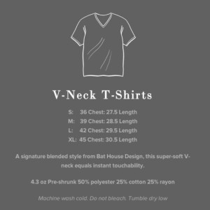 T Shirt Urban V Neck Skull for Men and Women