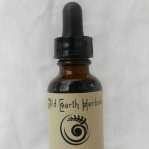 Organic Motherwort Tincture - Amber Bottle with Dropper - Handmade by Wild Earth Herbals