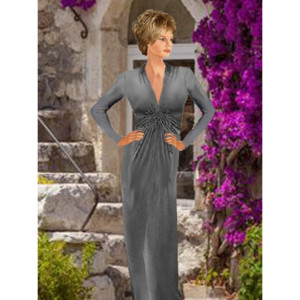 Maxi Length Dress Twisted Knot Center  Made To Order