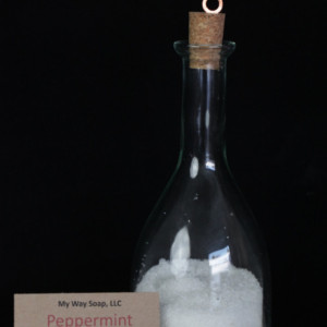 Peppermint Bath Salt - All Natural, Skin Care, Aromatic and Soothing Bath Salts
