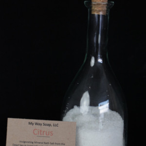 Citrus Bath Salt - All Natural, Skin Care, Aromatic and Soothing Bath Salts
