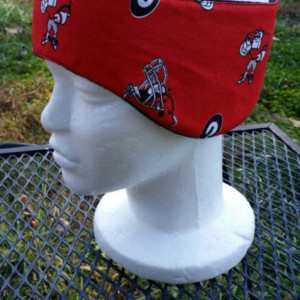 Monogrammed  head and ear warmer- embroidered custom made to order