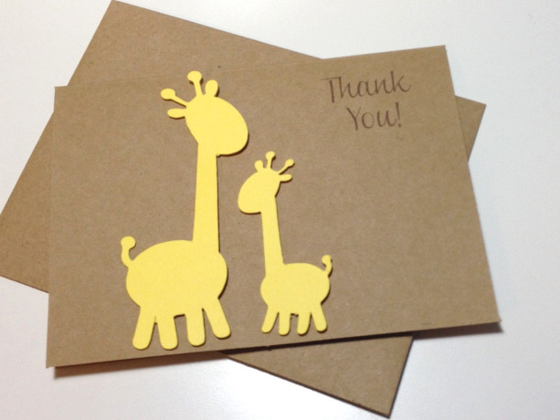 giraffe-baby-shower-thank-you-card-set-giraffe-birthday-thank-you-aftcra