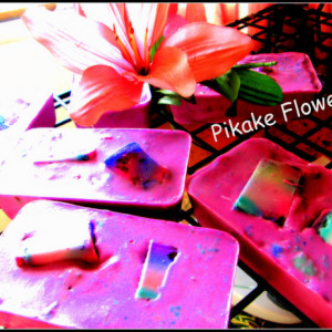 Hawaiian Pikake Flower Beeswax Soap~Purple Pikake~ Tropical Soap~Islander Soap