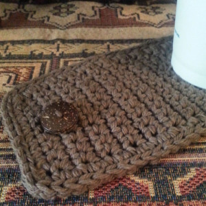Toasty Brown Travel Cup Cozy  