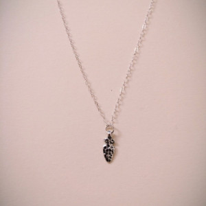 Sterling Silver Arrowhead Charm Necklace