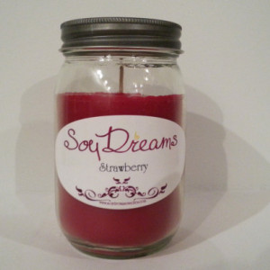 Strawberry - Soy Jar Candle