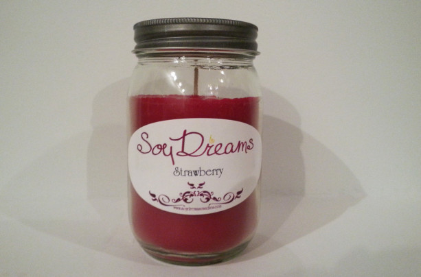 Strawberry - Soy Jar Candle