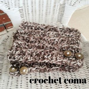 Boot Cuffs, Boot Socks, Bootcuffs, Boot Sox, Chunky Boot Toppers, Brown Bootcuffs, Ready To Ship, Boot Soxs With Buttons By Crochet Coma