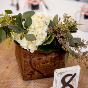Rustic-Chic Distressed Wood Table Numbers