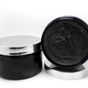 Activated Charcoal Sugar Scrub with Shea Butter , Lavender , Lemongrass and  Tea Tree Oil