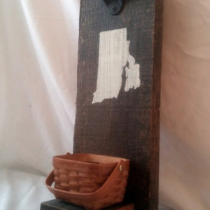 Wall Mounted Personalized Rustic Bottle Opener
