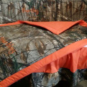 Special*****Camo- Real tree or mossy oak 3 piece crib set-***SALE*****Custom made to order