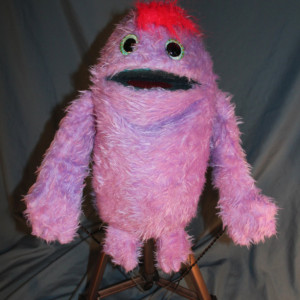 Fluzzle Handmade OOAK Puppet Monster Custom Fun for Everyone full-body soft sculpture