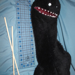 K'rupt Handmade OOAK Puppet Monster Custom Fun for Everyone full-body soft sculpture