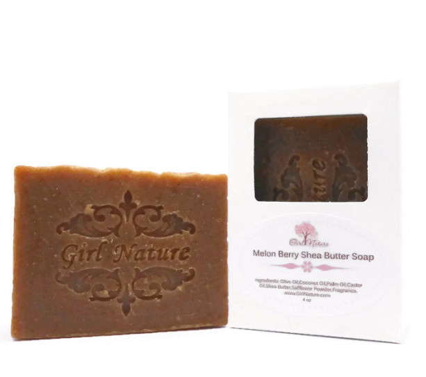 Melon Berry Soap  Luxury Soap with Shea Butter & Safflower