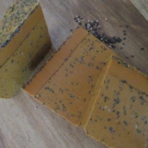  Organic Carrot Seed  Oil And Turmeric Soap~Psoriasis~Eczema~Acne Soap~Vegan Soap~Herbal Soap~Essential Oil Soap