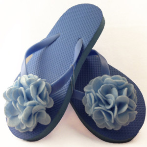 Carnation Flip Flops| Bridesmaid Flip Flops| Bride Flip Flops| Made-to-Order Flower Flip Flops| Bridesmaid / Bride Gifts| Beach Coverup