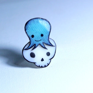 Quirky Jewelry With Octopus, Octopus Ring, Quirky Ring In Jewelry