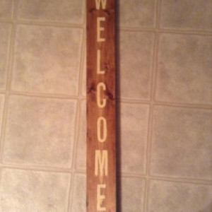 Welcome Rustic Sign